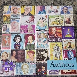 "Authors" 1000 Piece Puzzle Remarks Brand